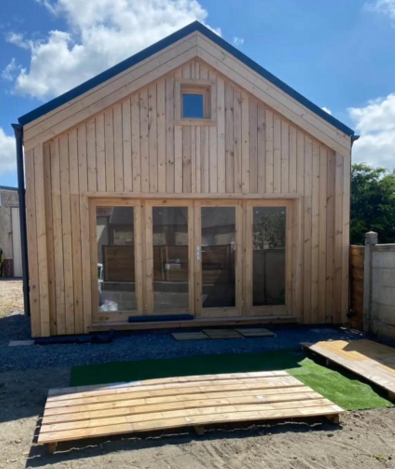 Maison En Bois 1 Chambre 4 Couchages Type Tiny House Granville Esterno foto