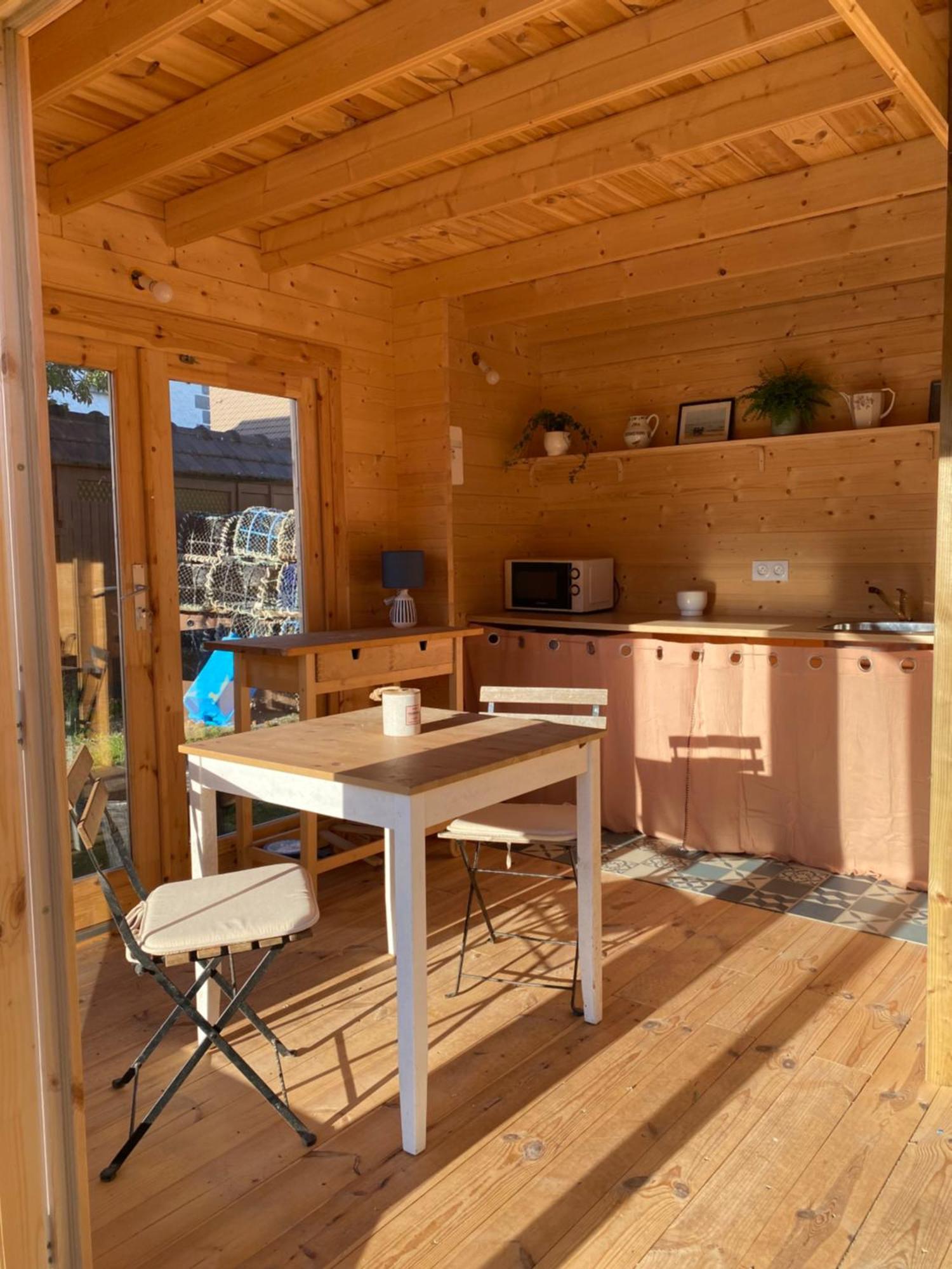 Maison En Bois 1 Chambre 4 Couchages Type Tiny House Granville Esterno foto