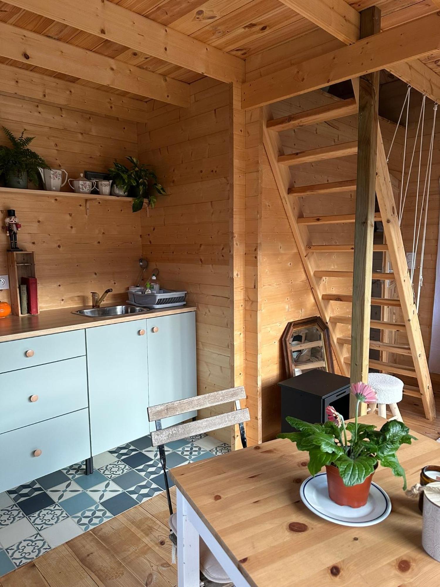 Maison En Bois 1 Chambre 4 Couchages Type Tiny House Granville Esterno foto